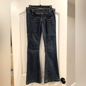 Junior Girl’s Flare Blue Jeans